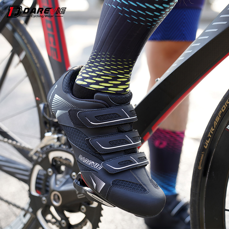 Cycle Sneaker Black Road Cycling Shoes