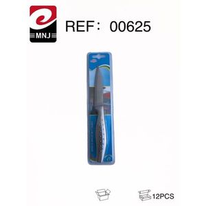 Fruit Knife Cuchillo Stainless Steel Blade With Plastic Handle For Kitchen Use 12Pcs Pack - Product Image 3