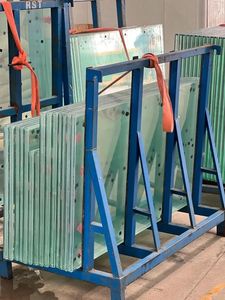 5+5 6+6 8+8 10+10 Ultra clear Tempered Glass Building Glass Double Layered Laminated Glass - Product Image 6
