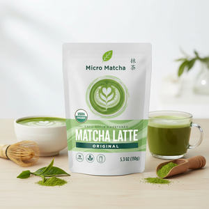 Micro Matcha Hoge Kwaliteit Biologische Japanse Groene Thee Latte Gecertificeerd Biologisch Slankmakende Matcha in Private Label Verpakking - Product Image 4