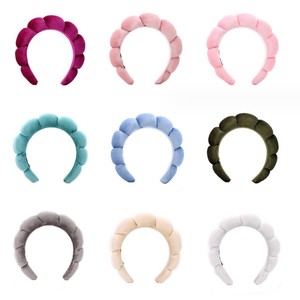 Women <strong>Padded</strong> Fabric <strong>Hair</strong> Bands Wide Velvet Non Slip Headband <strong>Hair</strong> Accessories for Women Girls - Product Image 3