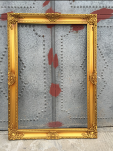Custom Handmade Gold Color Wooden Luxury Creative UV Printed Vintage Big Size Wall <strong>Photo</strong> <strong>Frame</strong> for Art <strong>Gallery</strong> - Product Image 2