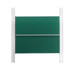 <span class=keywords><strong>Pizarra</strong></span> Vertical Deslizante de 240*240 con Marco de Aluminio y Superficie de <span class=keywords><strong>Melamina</strong></span>, <span class=keywords><strong>Pizarra</strong></span> de Gran Tamaño para Aula, Multicapa - Product Image 2