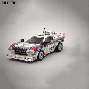 Poladeer 244 Piezas, Bloques de Construcción de Plástico ABS, Coche de Rally Lancia <span class=keywords><strong>037</strong></span> Martini, Juguete de Ensamblaje, Rompecabezas, <span class=keywords><strong>Modelo</strong></span>, Regalo - Product Image 3