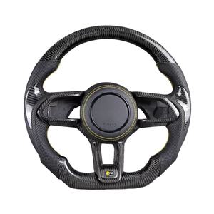 Volant sport en fibre de carbone personnalisé, compatible avec <span class=keywords><strong>Jaguar</strong></span> XF, R-Sport, F-<span class=keywords><strong>Type</strong></span>, F-Pace, <span class=keywords><strong>E</strong></span>-Pace, XE Series, livraison directe - Product Image 4