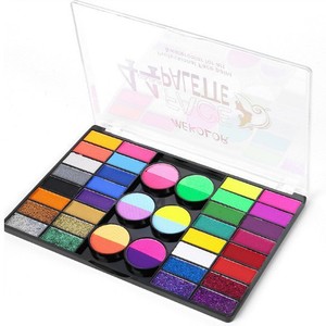 Set de Pintura Facial de 42 Colores <span class=keywords><strong>para</strong></span> Maquillaje Corporal y Facial, Ideal <span class=keywords><strong>para</strong></span> Halloween y Pascua - Product Image 1