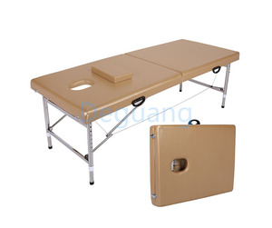 医療用ポータブル折りたたみマッサージベッド、美容サロンベッド、モダンデザイン全身マッサージ台 - Product Image 5