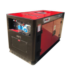 גנרטור דיזל נייד שקט של סנסי 6 קילוואט 10 קילוואט גנרטור חשמלי עם מערכת העברת חשמל אוטומטית - Product Image 1