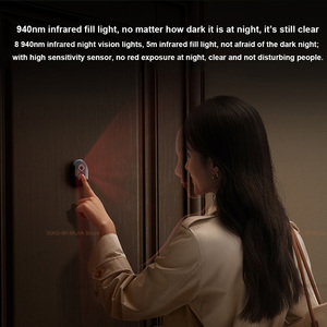 2024 Pantalla de 5,0 pulgadas 3MP WIFI Mijia <span class=keywords><strong>Mi</strong></span> Cat Eye 2 Video Timbre mirilla cámara para <span class=keywords><strong>Xiaomi</strong></span> Smart - Product Image 4