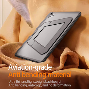 Étui pour tablette professionnelle pour <span class=keywords><strong>iPad</strong></span> Pro M4 13 pouces, étui rigide en acrylique antichoc 2 en 1 avec support caché - Product Image 3