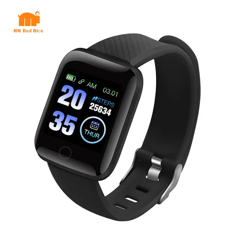 116Plus Smart Armband D13 Smart Horloge Hartslag Bloeddruk Met Ios Android Bt Fitness Horloge