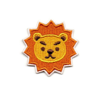 Patchs de broderie personnalisés 3D thermopressés à coudre au fer à repasser patchs brodés personnalisés pour vêtements prêts à vendre