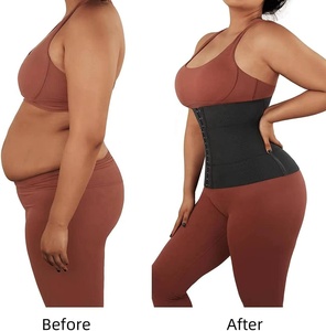 Recortador de cintura para el sudor para mujer, cinturón de Sauna, entrenador de Abdomen, corsé moldeador de Cuerpo Adelgazante, fajas deportivas, banda quemadora de grasa para el vientre - Product Image 5