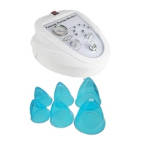 1 ensembles 3 paires Différentes Taille BBL XL machine élargissement du sein fesse Plastique Bleu Grand 18.5cm 16cm 14cm vide xxxl mégots tasse