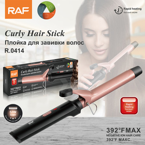 Fer à boucler Raf Curly Hair Stick 32mm 392f Max à ions négatifs pour usage professionnel en salon - Product Image 5