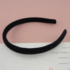 Bandeaux en plastique recouverts de velours pour enfants bandeaux <span class=keywords><strong>courts</strong></span> en peluche cerceaux de <span class=keywords><strong>cheveux</strong></span> pour filles accessoires de <span class=keywords><strong>cheveux</strong></span> - Product Image 3