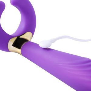 ดิลโด้ไฟฟ้าไวเบรเตอร์รูปตัวยูสำหรับผู้ใหญ่เซ็กซ์ทอยสำหรับผู้หญิงเกมบนเตียง - Product Image 4