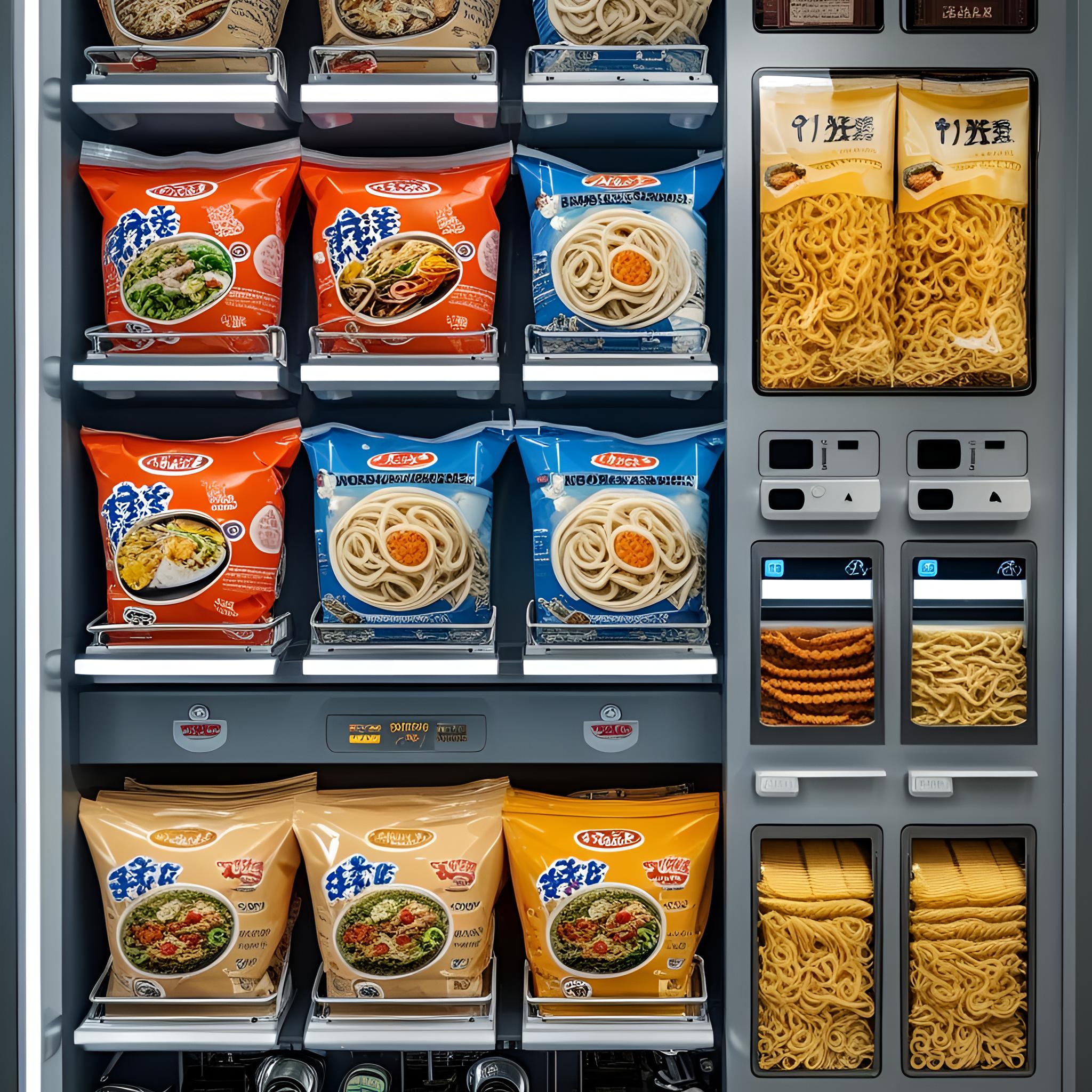 vending machines for work equipment