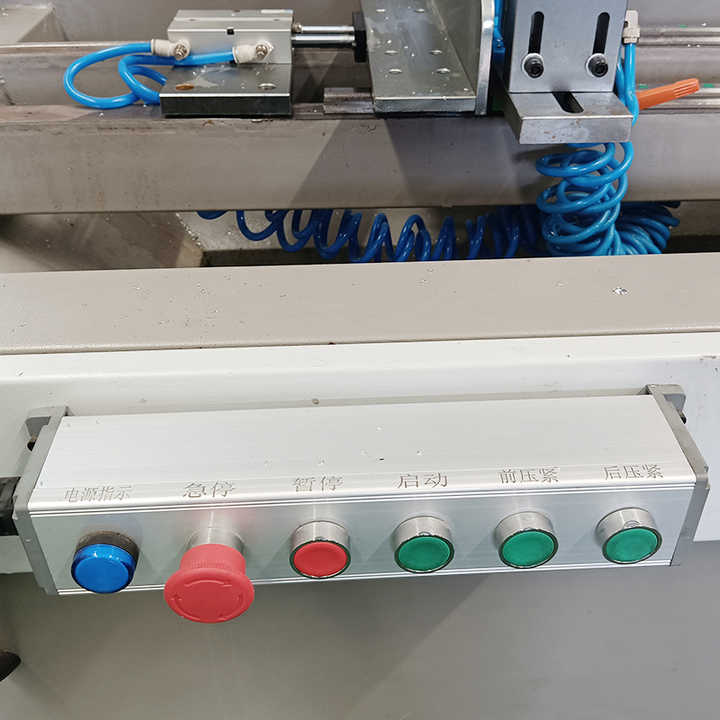 WEIKE CNC aluminum profile hinge machine for doors hinge and windows