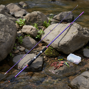 <span class=keywords><strong>Canne</strong></span> à pêche spinning en fibre de verre solide avec poignée EVA, kit de <span class=keywords><strong>canne</strong></span> solide pour la pêche aux leurres, idéale pour la pêche en lac, en ruisseau, au saumon, à la carpe, au poisson-chat et en <span class=keywords><strong>mer</strong></span>. - Product Image 4