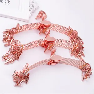 En gros, Cintre en alliage métallique robuste antidérapant avec <span class=keywords><strong>pince</strong></span> pour sous-vêtements, soutiens-gorge, chaussettes et culottes, pour l'organisation des vêtements - Product Image 2