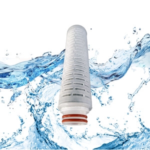 Cartouche filtrante plissée en PP de 30 pouces pour jus, avec pompe, garantie 1 an, extrémité à 226 ailettes pour eau, vin et eaux pétillantes - Product Image 1