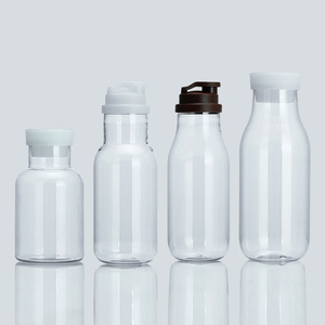 Chai nhựa <span class=keywords><strong>PET</strong></span> hình trụ đựng đồ uống, sữa, nước ép, dung tích 350ml, 400ml, 500ml, <span class=keywords><strong>600ml</strong></span>, loại tròn, không chứa sản phẩm - Product Image 6