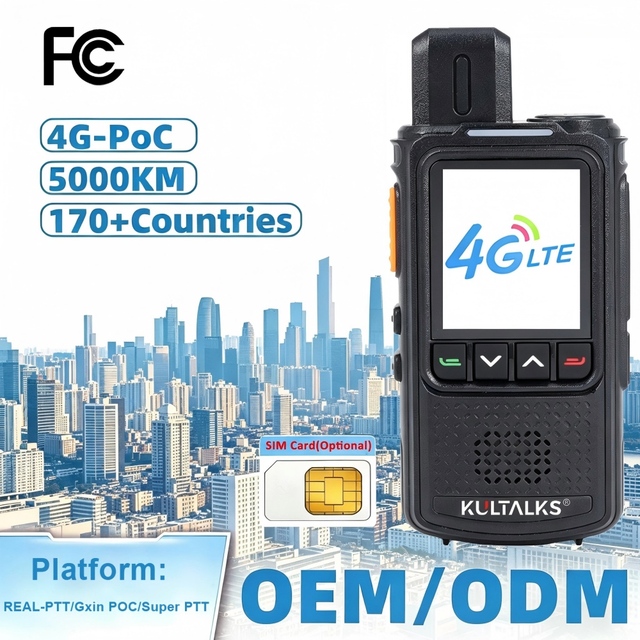 Kultalks KP-258 Talkie-walkie Longue Portée De 5000 km Des Talkie Walkie Professional Walkie Talkie Long Range JU2603