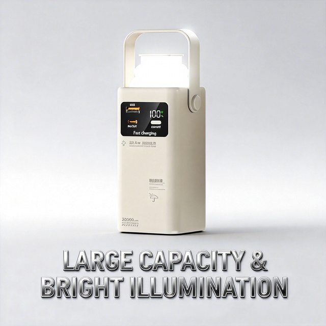 HengQiao HQ-PBDX195 50000mAh LiFePO4 Power Bank with Flashlight Fast Charging USB Type-C Port Portable Tianjin
