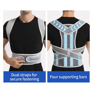 Ceinture de soutien lombaire élastique et respirante avec plaque en acier, réglable, pour soulager les douleurs dorsales - Product Image 3