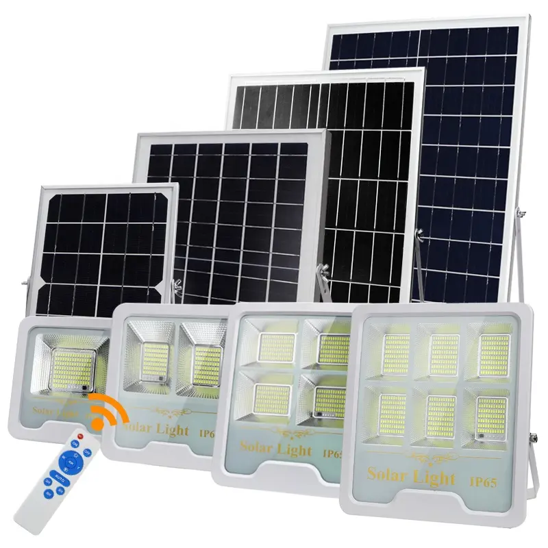 Große CCTV-Kamera Solar Flutlicht IP67 200W 150W 100W 300W 20W 60W 10W 40W 30W 50W 25W.