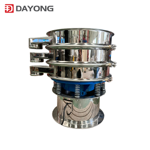 เครื่องกรองแบบสั่นสะเทือนสแตนเลสใหม่พร้อมมอเตอร์สำหรับกรองผงและแร่ 380V - Product Image 1