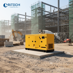 リテック 150 KVA 発電機 価格 高品質ディーゼル発電機セット 150KVA 120kw 水冷式静音発電機 パーキンスエンジン搭載 - Product Image 1