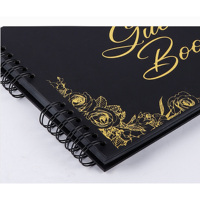 Album de scrapbooking A5 DIY, couverture rigide en papier kraft, albums photo, 30 à 40 pages, livre de souvenirs, parfait pour la famille, les mariages