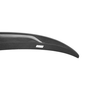 DGRCCS X6M E71 P Style Carbon Fiber UV Paint Polished Rear Spoiler Wing 2007-2014 <b>Tape</b> Installation - Product Image 4