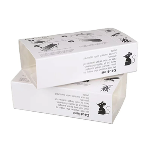 Piège à souris à colle parfumée au <span class=keywords><strong>beurre</strong></span> <span class=keywords><strong>de</strong></span> <span class=keywords><strong>cacahuète</strong></span>, en carton adhésif avec papier <span class=keywords><strong>de</strong></span> protection – Vente directe usine - Product Image 2