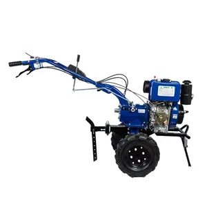 Farm Machinery 186 Diesel Engine Power Tiller Cultivator with Seeding Machine