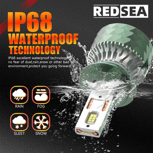 Redsea M10 Pro 140W 14000LM Ampoule de phare LED IP68 6500k 12V Phare de voiture H1 H8 H9 HB4 <span class=keywords><strong>HB3</strong></span> 9005 9006 9012 Phare LED - Product Image 4