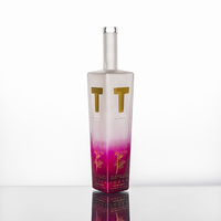 Botol Vodka Blueberry Kaca Besar Kosong Kustom 75cl 100cl