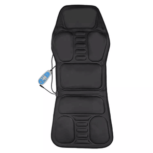 Yoğurma geri masaj koltuğu taşınabilir masaj koltuk minderi titreşim ve ısıtma araba ve sandalye için masaj minderi - Product Image 3