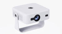 Projecteur intelligent Android 11 A53 pour home cinéma avec objectif autofocus et Wi-Fi, vidéoprojecteur intelligent avec écran tactile