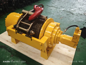 Kerekan hidrolik tarikan kabel 35Ton kumparan bebas udara tugas berat kerekan truk pemulihan 77000Lbs/80000lbs - Product Image 3