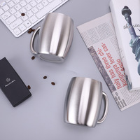 Tasse de voyage, avec double paroi, en acier inoxydable, 450ml, 15oz, tasse à café, pour voyage, livraison gratuite