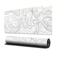 Tapis de souris gaming grand format personnalisé de haute qualité, tapis pour ordinateur portable, haute fréquence d'images, écologique, imperméable, antidérapant, en caoutchouc naturel, en stock