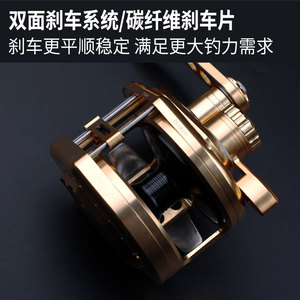 Máy câu cá Little Golden Bull KS Drum Reel tay phải, kiểu baitcasting, dòng sông, 10+1BB, lực phanh 25-30KG, model 2000 3000 - Product Image 6