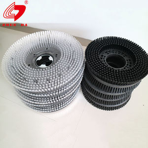 <span class=keywords><strong>Brosse</strong></span> <span class=keywords><strong>de</strong></span> nettoyage pour machine à récurer les sols, 17 <span class=keywords><strong>pouces</strong></span>, en PP, à grain grossier, prix d'usine - Product Image 4