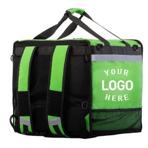 กระเป๋าส่งอาหารแบบพับได้คุณภาพสูงสั่งทำได้ตามต้องการ ขายส่ง ผลิตจากผ้า PP ทอ พิมพ์ลาย หนาพิเศษ สำหรับส่งอาหาร ใช้เป็นของแจกเพื่อการส่งเสริมการขาย - Product Image 4