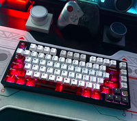 ATTACK SHARK X68HE AULA F75 Mchose ACE60 FGG MAD 60 MAD68 Aula Win60 Ajazz AK820 Hot Sublimation Transparent Keycaps Keycap