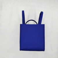 Sac de rangement tendance 2025 en feutre, sac fourre-tout avec logo personnalisable, grande capacité, sac à main en feutre