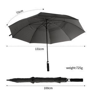 Oversize Golf <b>Umbrella</b> Double Layers Durable Huge Wholesale Windproof Luxury High Quality Golfer <b>Umbrella</b> Wholesale - Product Image 2